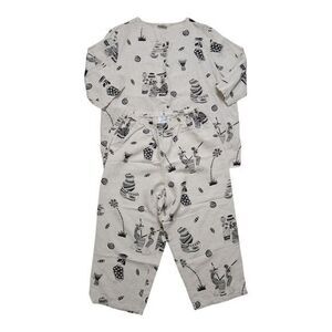 Vintage Hot Cotton Marc Ware Linen Set‎ Top Bottom Womens 1X/2X Plus Size